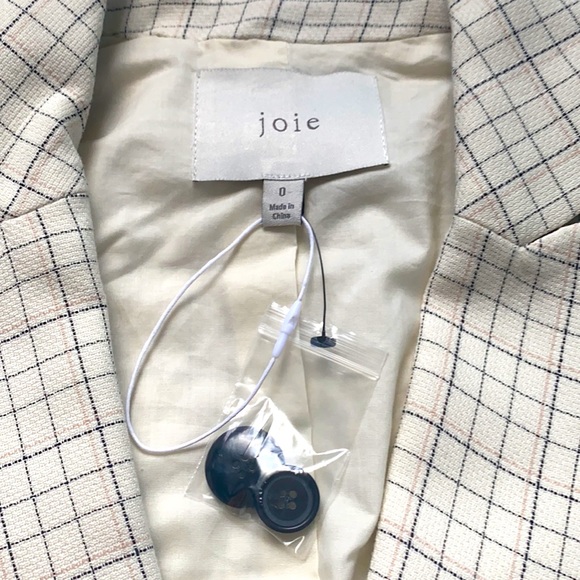 Free with 250 purchase- Joie Villette blazer Jacket 100% Cotton - Picture 9 of 11